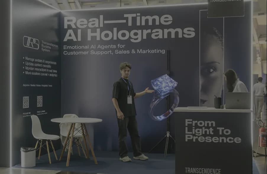 WTC Sao Paulo holographic product launch
