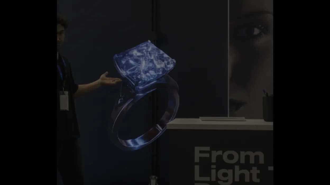 WTC Sao Paulo holographic product launch